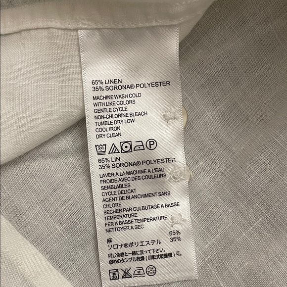 Tommy Bahama White Shirt with Multicolor Floral Design - Picture 4 of 9